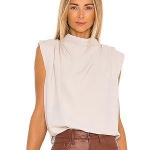 Amanda Uprichard Sleeveless Fabienne Top